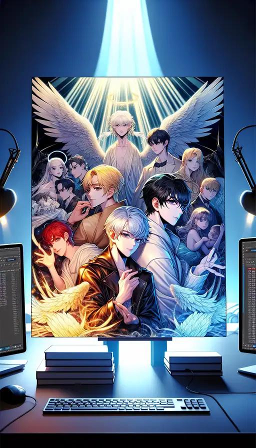 Arcángel y Querubín Manhwa: Amor entre Ángeles con Carácter