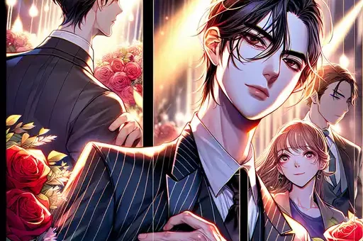 Besa Suavemente la Rosa Manhwa manhwa - portada ilustración
