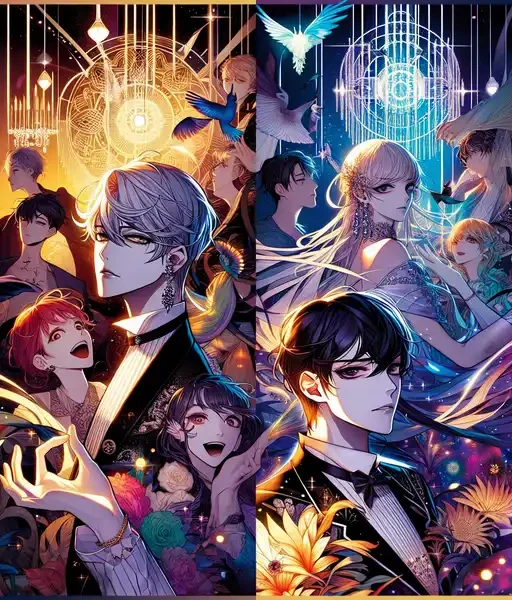 Circunstancias Eternas Manhwa manhwa - portada ilustración