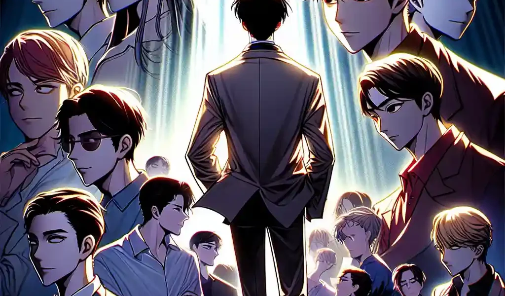 Detrás del Escenario Manhwa manhwa - portada ilustración