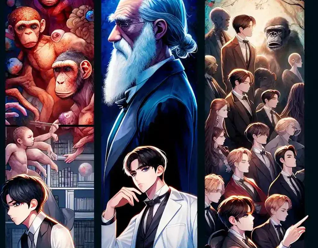 El Origen de las Especies Manhwa manhwa - portada ilustración