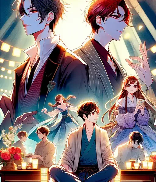 Entre el Amor y la Amistad Manhwa manhwa - portada ilustración