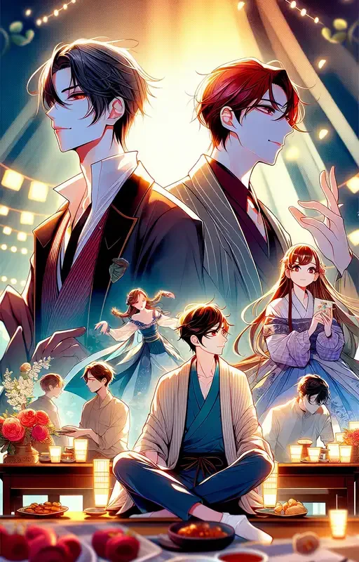 Entre el Amor y la Amistad Manhwa manhwa - portada ilustración