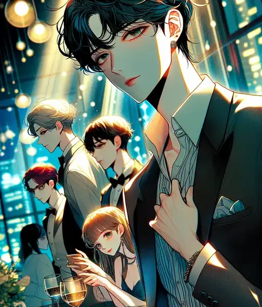 Florecer Tardío Manhwa manhwa - portada ilustración