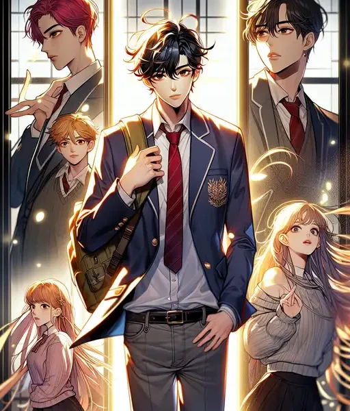 High School Boy Manhwa manhwa - portada ilustración
