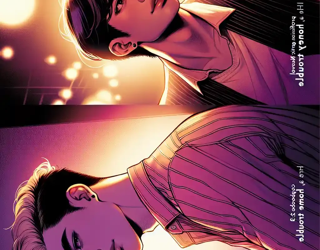 Honey Trouble Manhwa manhwa - portada ilustración