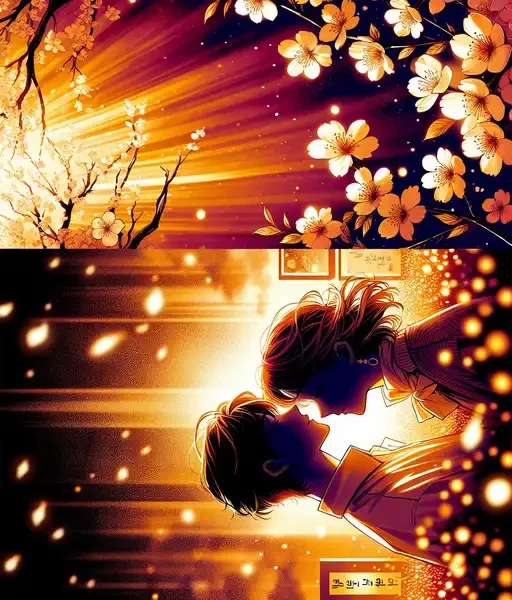 Kiss Me If You Can Manhwa manhwa - portada ilustración