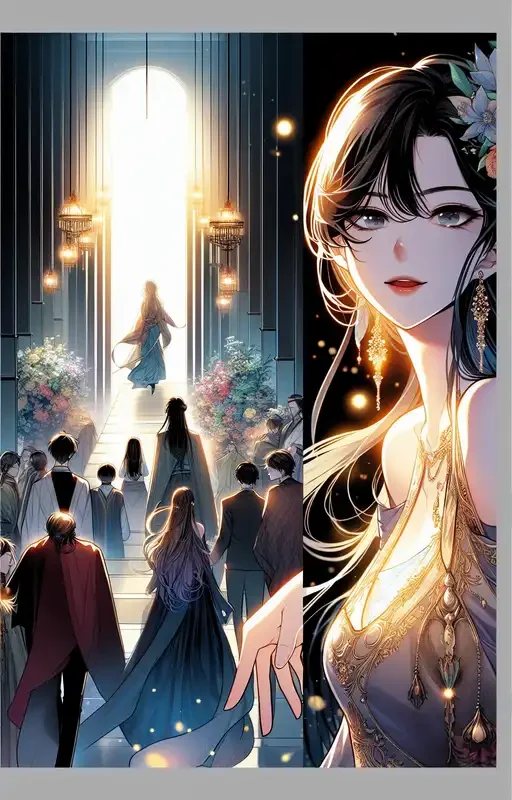 La Seducción de la Serpiente Sagrada Manhwa manhwa - portada ilustración