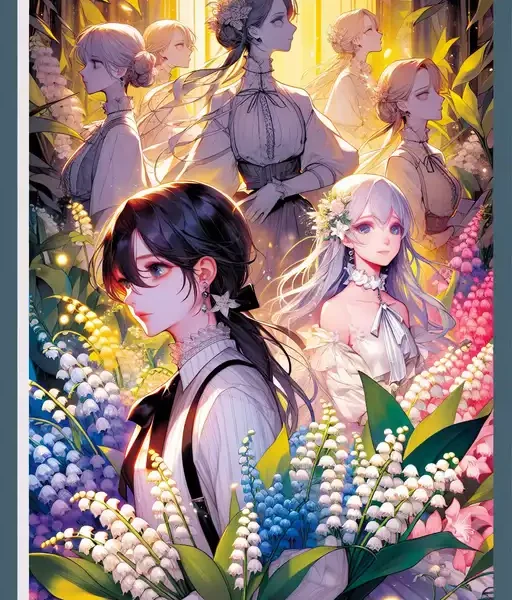 Lily of the Valley Manhwa manhwa - portada ilustración