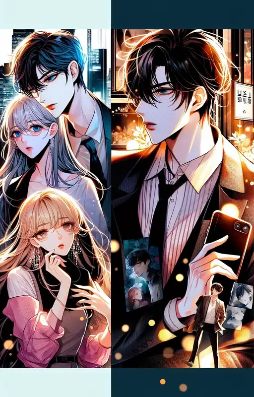 Love Junkie Manhwa manhwa - portada ilustración