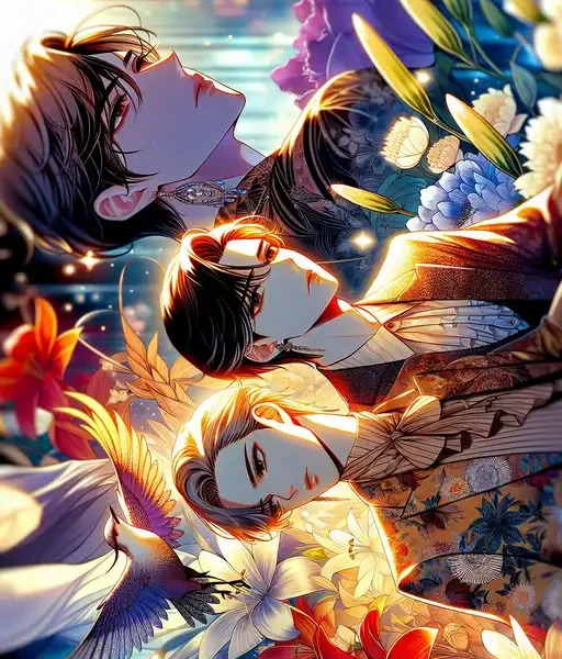 Luna de Miel para Tres Manhwa manhwa - portada ilustración