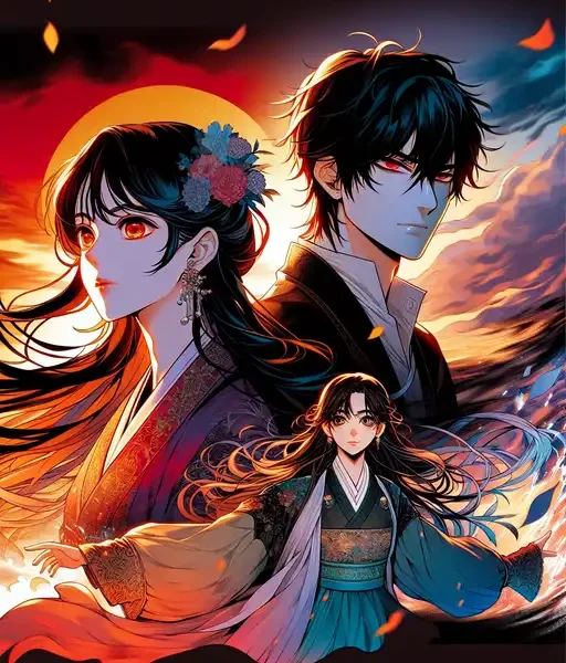 Mar Rojo Manhwa manhwa - portada ilustración