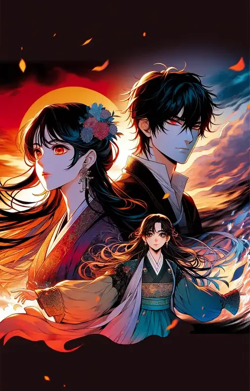 Mar Rojo Manhwa manhwa - portada ilustración