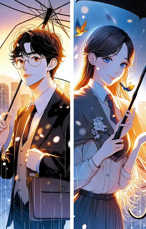 Papá y Yo Manhwa manhwa - portada ilustración