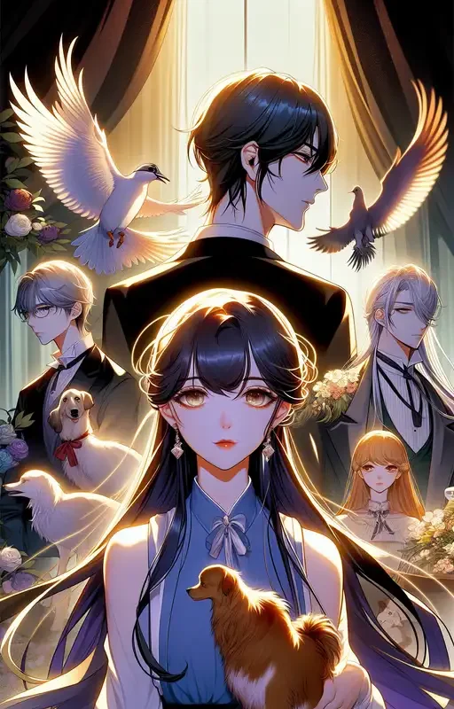 Perros y Pájaros Manhwa manhwa - portada ilustración