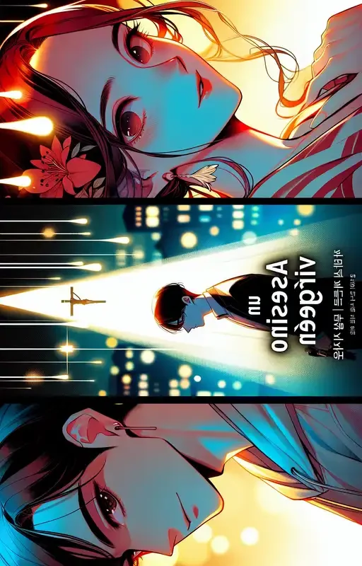 Un Asesino Virgen Manhwa manhwa - portada ilustración