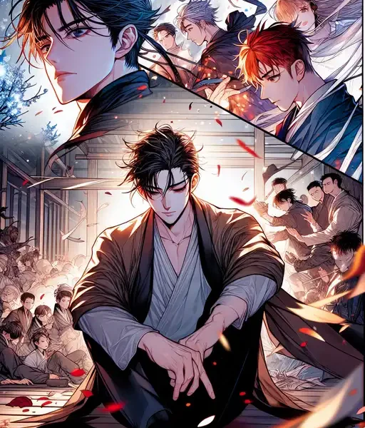 Un Hombre de Virtud Manhwa manhwa - portada ilustración