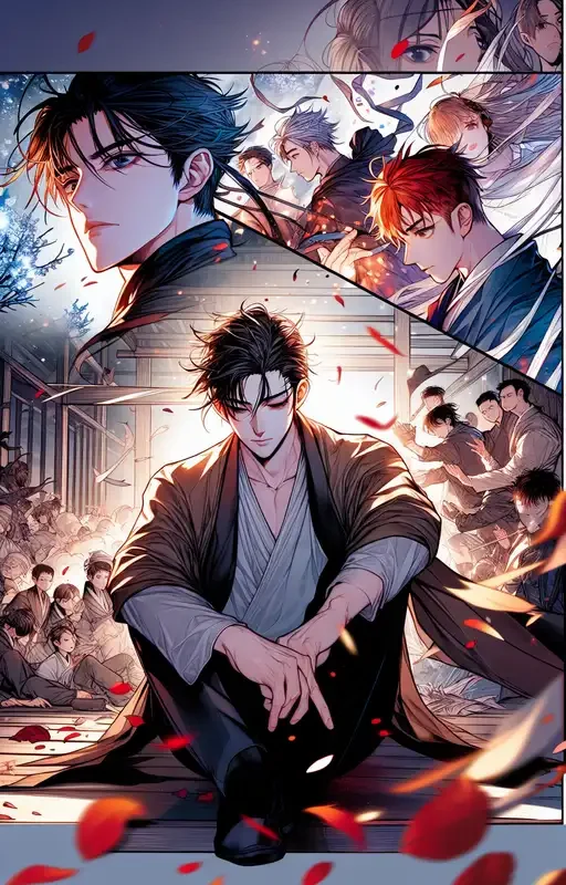 Un Hombre de Virtud Manhwa manhwa - portada ilustración