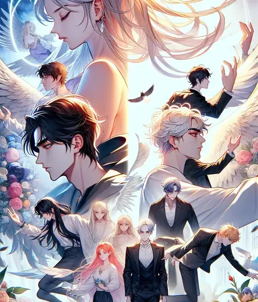 Vínculo Divino Manhwa manhwa - portada ilustración