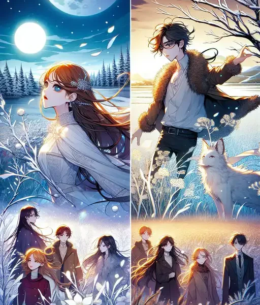 Winter Field Manhwa manhwa - portada ilustración